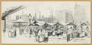 Flat Iron Market, Salford de Henry Edward Tidmarsh