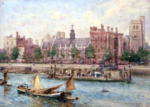 Palácio Lambeth da Ponte de Henry Edward Tidmarsh
