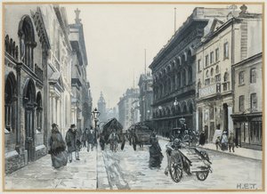 Peter Street, The Free Trade Hall de Henry Edward Tidmarsh
