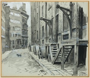 Sábado à tarde na cidade de Henry Edward Tidmarsh