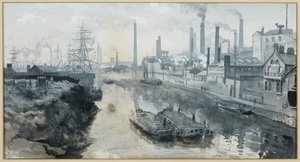 O Irwell em Ordsall, Worrall