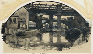 O antigo terminal do Bridgewater Canal, Castlefield