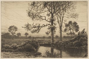 Cinza e melancolia do outono de Henry Farrer