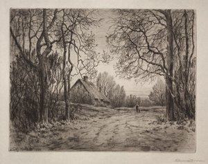 Noite de inverno de Henry Farrer