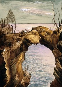 Paisagem (wc no papel) de Henry Francis Ainslie