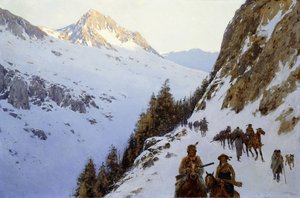 A trilha sobre a passagem, 1910