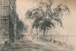 De todas as ruas de Paris, o Sena é o mais interessante, c1927, 1927