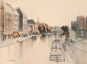 O Canal St. Martin, c1927, 1927