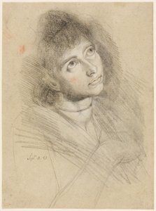 Retrato de uma mulher (Martha Hess) de Johann Heinrich Füssli