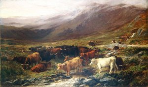 Vacas nas Terras Altas de Henry Garland