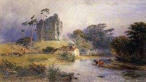 Castelo de Thirlwall, Northumberland,