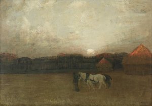 O campo de restolho, c. 1909
