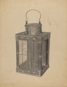 Lanterna para vela de Henry Granet