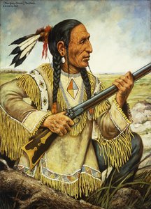 (Na-Pay-Shure) Mão Vermelha, 1862