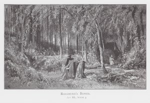 O caramanchão de Rosamund (litografia) de Henry Hawes Craven Green