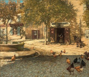 Uma forja provençal de Henry Herbert La Thangue
