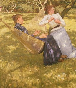 No pomar, 1893 de Henry Herbert La Thangue
