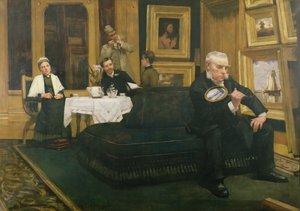O conhecedor, 1887 de Henry Herbert La Thangue