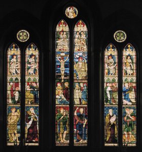 Janela Leste, 1879 (vitral) de Henry Holiday