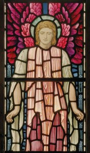 Detalhe do Anjo Serafim, 1897 (vitral)