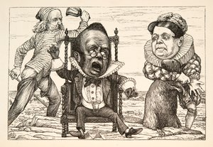 Tão grande foi seu susto que seu colete virou pub branco. 1876. de Henry Holiday