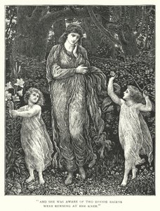 Os Bonnie Bairns (gravura) de Henry Holiday