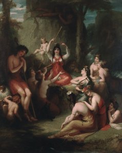 Comus Ouvindo os Encantamentos de Circe, 1831