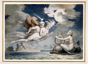 PD.187-1991 A Ascensão das Plêiades (caneta, tinta e wc no papel)