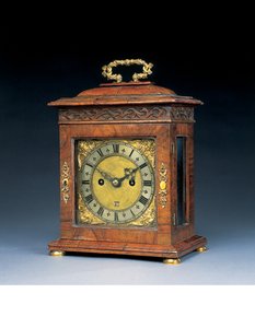 Relógio marcante de hora e meia de Carlos II, Londres, c.1685