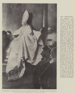 L&39;Obbedienza, Sua Santidade Papa Leão XIII recebendo o Juramento de Obediência dos Cardeais