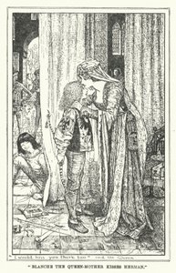 "Blanche a Rainha-Mãe beija Herman" (litho) de Henry Justice Ford