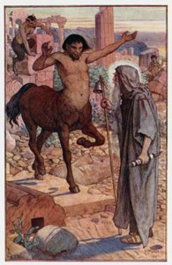 "Como St Anthony conheceu um centauro e um sátiro" de Henry Justice Ford