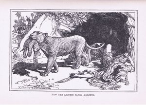 Como a leoa salvou Malcus, 1912 de Henry Justice Ford