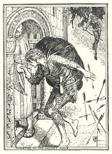 Ilustração para O Progresso do Peregrino de John Bunyan (litografia)