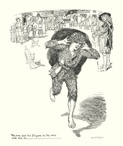 Ilustração para O Progresso do Peregrino de John Bunyan (litografia) de Henry Justice Ford