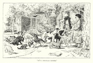 É um canil normal" (gravura) de Henry Justice Ford