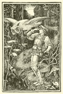 Jorinde e Joringel (gravura) de Henry Justice Ford