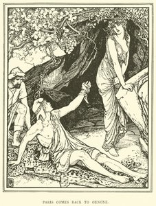 Paris volta a Oenone de Henry Justice Ford