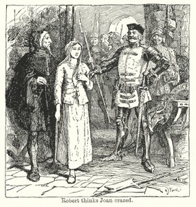 Robert pensa que Joan está louca (litografia) de Henry Justice Ford