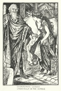 Scioravante Deixa Cannetella no Estábulo (gravura) de Henry Justice Ford