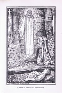 São Francisco sonha com as espadas, 1912 de Henry Justice Ford