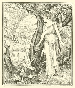 Sylvain e Jocosa (gravura) de Henry Justice Ford