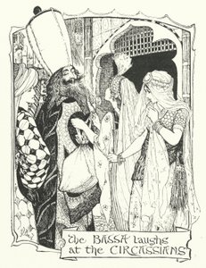 Os risos de Bassa aos Circassianos (gravura) de Henry Justice Ford