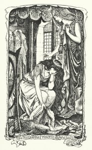 A Fada, a Princesa e a Pele de Burro (gravura) de Henry Justice Ford