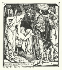O Herói Descoberto (gravura) de Henry Justice Ford