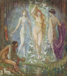 O julgamento de Paris, 1890 de Henry Justice Ford