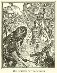 O desembarque dos romanos de Henry Justice Ford