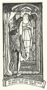 A Tristeza do Seu Rosto Parecia Passar para o Seu Coração (gravura) de Henry Justice Ford