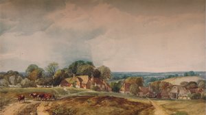 Uma visão Kentish, c1845