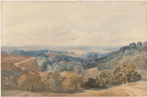Paisagem com Castelo Crieff